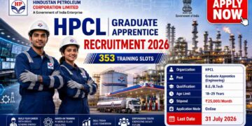 HPCL Graduate Apprentice Recruitment 2026 Notification for 353 Graduate Apprentice Trainee Posts