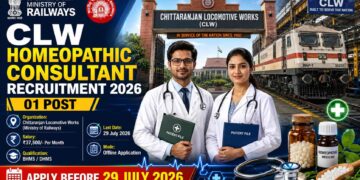 CLW Homeopathic Consultant Recruitment 2026 Notification for 01 Homeopathic Consultant Post