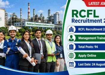 RCFL Management Trainee Recruitment 2026 official notification inviting online applications for 94 vacancies across multiple disciplines.