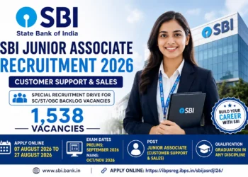 SBI Junior Associate Recruitment 2026